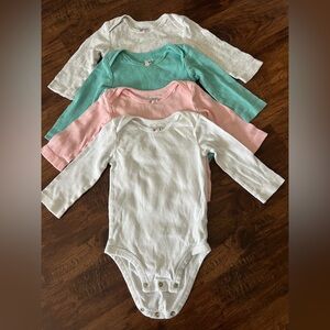 6 month long sleeve onesie